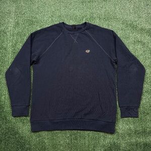 Deus Ex Machina Sweatshirt Men's Size XL Blue Long Sleeve Pullover Motorcycle